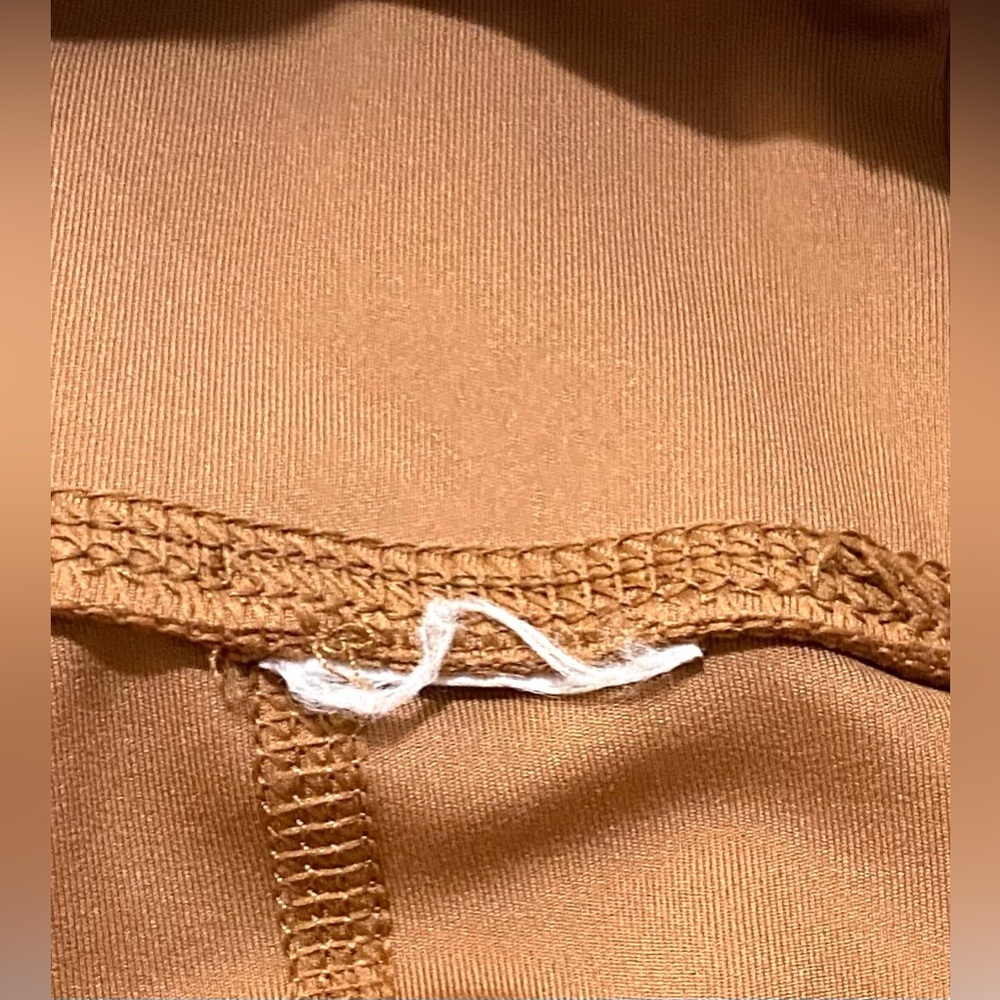 American Eagle Womens XS Tan Pocket Leggings Boho Fall Activewear Streetwear - Picture 12 of 12
